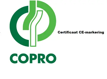 COPRO certificaat CE-markering